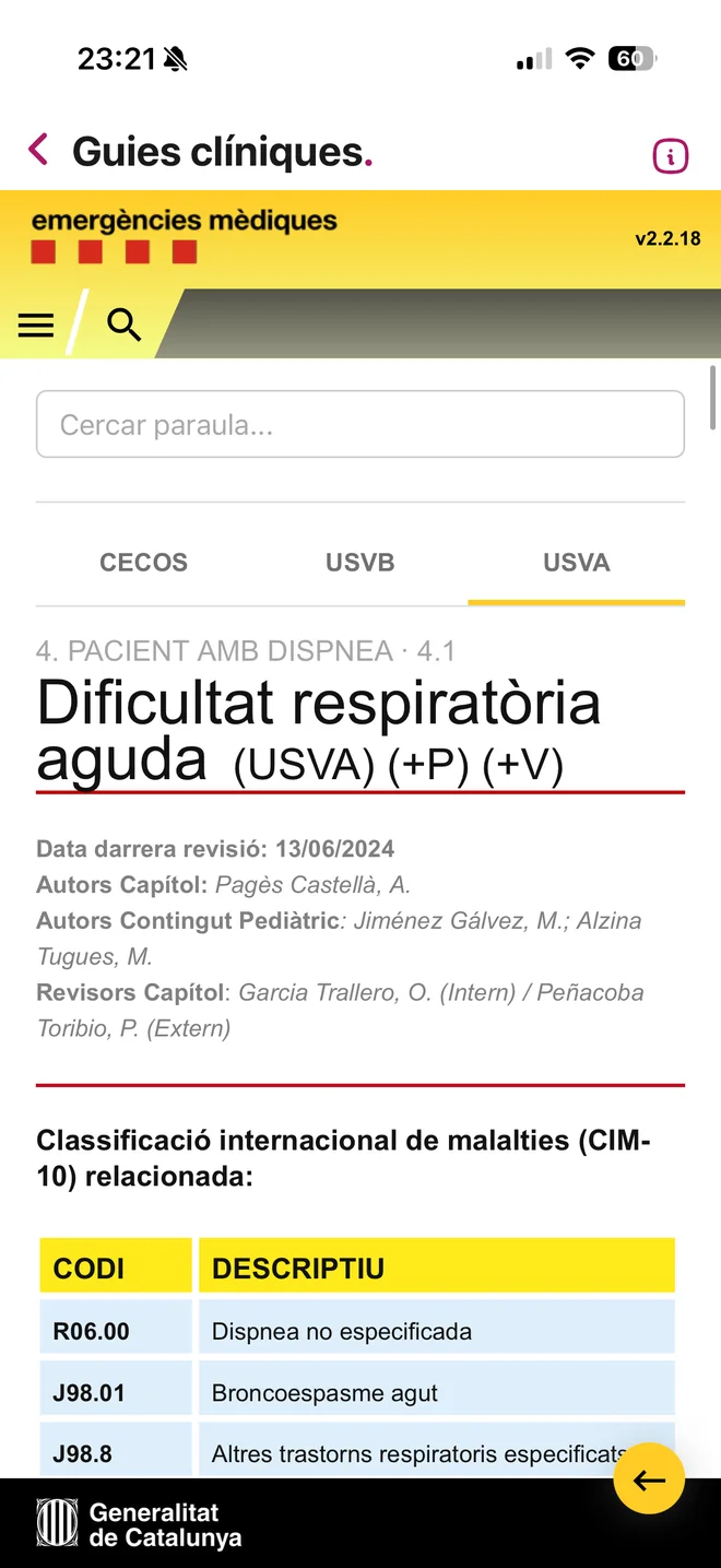 Guies clíniques del SEM disponibles sense connexió