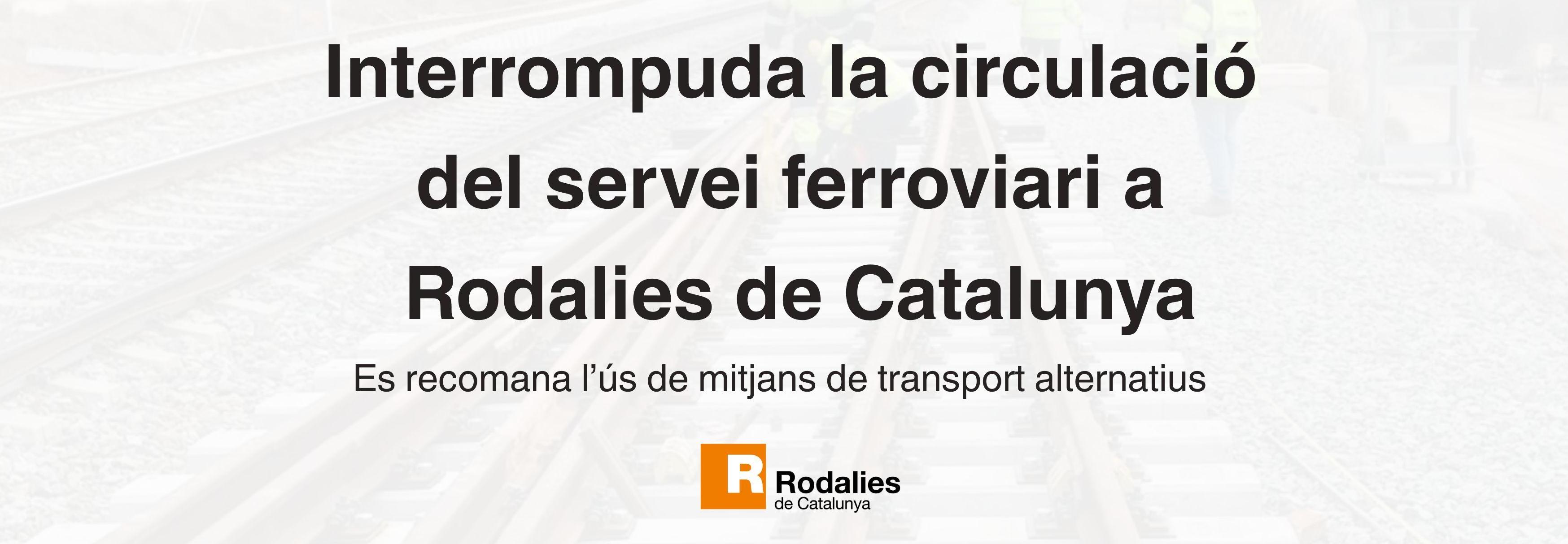 Aturada total dels trens de Rodalies a Catalunya: dret dels treballadors del SEM davant una situació de força major